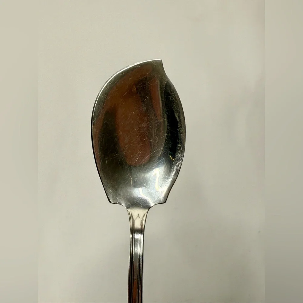 Vintage 1847 Rogers Bros Ancestral Silverplate JELLY SERVER 7” Rare 1 Spoon‎